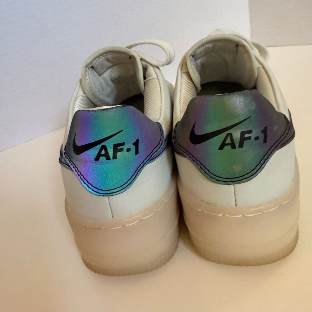 Nike Air Force 1 Sage Low LX Spruce Aura Iridescent Size 8.5 AR5409-003 Platform - Picture 8 of 14
